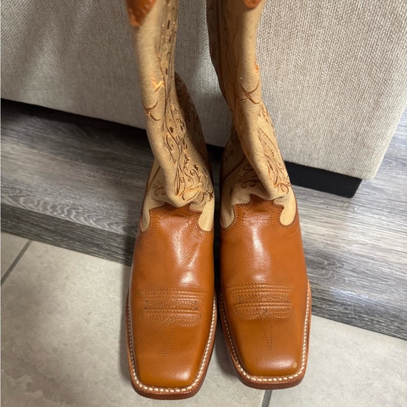 Women’s TwistedX leather sole cowboy boots size 9 - Picture 3 of 3